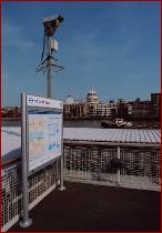 So would you like to play "Spot the CCTV Camera?". Eagle eyed visitors may recognise the profusion of street furniture, surrounding a single heritage dome camera keeping watch over part  of Londons' prestigious Oxford Street shopping area.