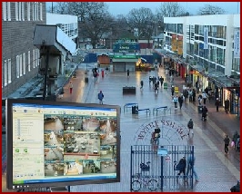 So would you like to play "Spot the CCTV Camera?". Eagle eyed visitors may recognise the profusion of street furniture, surrounding a single heritage dome camera keeping watch over part  of Londons' prestigious Oxford Street shopping area.