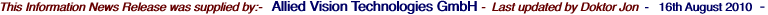 This Information News Release was supplied by:-