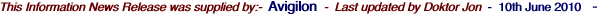 This Information News Release was supplied by:-