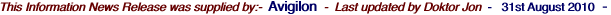 This Information News Release was supplied by:-
