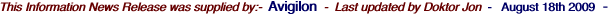 This Information News Release was supplied by:-