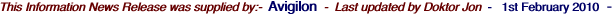 This Information News Release was supplied by:-