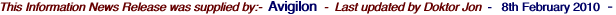 This Information News Release was supplied by:-