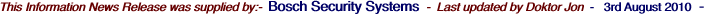 This Information News Release was supplied by:-