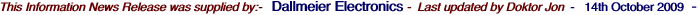 This Information News Release was supplied by:-