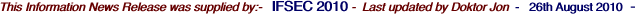 This Information News Release was supplied by:-
