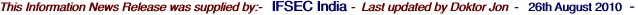 This Information News Release was supplied by:-