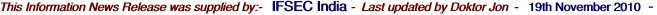 This Information News Release was supplied by:-
