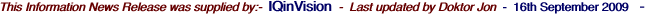 This Information News Release was supplied by:-