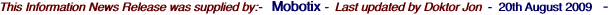 This Information News Release was supplied by:-