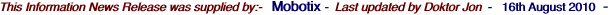 This Information News Release was supplied by:-
