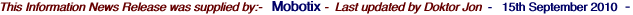 This Information News Release was supplied by:-