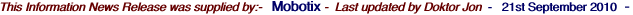 This Information News Release was supplied by:-
