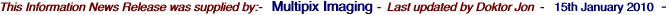 This Information News Release was supplied by:-