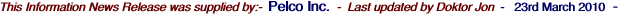 This Information News Release was supplied by:-