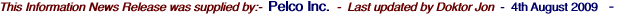 This Information News Release was supplied by:-