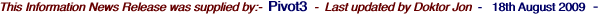 This Information News Release was supplied by:-