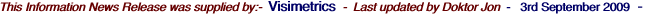 This Information News Release was supplied by:-