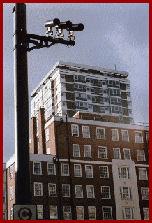 So would you like to play "Spot the CCTV Camera?". Eagle eyed visitors may recognise the profusion of street furniture, surrounding a single heritage dome camera keeping watch over part  of Londons' prestigious Oxford Street shopping area.