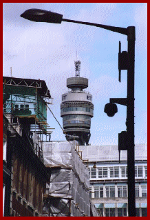 So would you like to play "Spot the CCTV Camera?". Eagle eyed visitors may recognise the profusion of street furniture, surrounding a single heritage dome camera keeping watch over part  of Londons' prestigious Oxford Street shopping area.