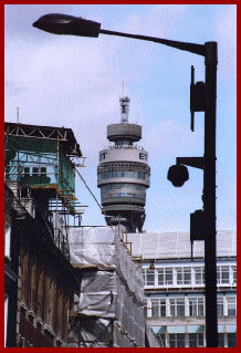 So would you like to play "Spot the CCTV Camera?". Eagle eyed visitors may recognise the profusion of street furniture, surrounding a single heritage dome camera keeping watch over part  of Londons' prestigious Oxford Street shopping area.