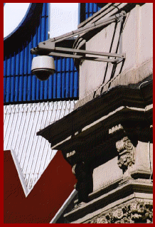 So would you like to play "Spot the CCTV Camera?". Eagle eyed visitors may recognise the profusion of street furniture, surrounding a single heritage dome camera keeping watch over part  of Londons' prestigious Oxford Street shopping area.