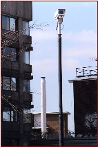 So would you like to play "Spot the CCTV Camera?". Eagle eyed visitors may recognise the profusion of street furniture, surrounding a single heritage dome camera keeping watch over part  of Londons' prestigious Oxford Street shopping area.