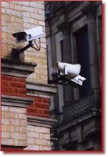 So would you like to play "Spot the CCTV Camera?". Eagle eyed visitors may recognise the profusion of street furniture, surrounding a single heritage dome camera keeping watch over part  of Londons' prestigious Oxford Street shopping area.