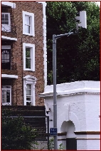 So would you like to play "Spot the CCTV Camera?". Eagle eyed visitors may recognise the profusion of street furniture, surrounding a single heritage dome camera keeping watch over part  of Londons' prestigious Oxford Street shopping area.